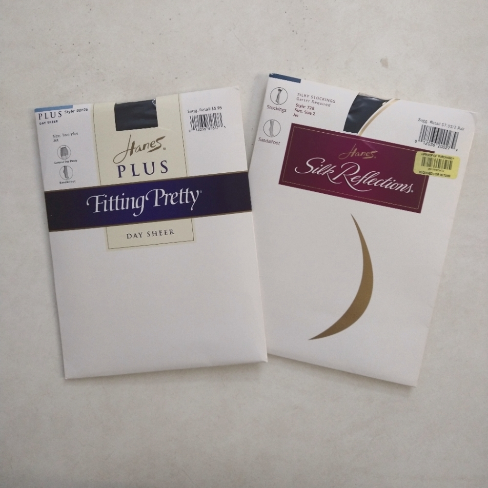 Hanes Pantyhose Stockings NWT